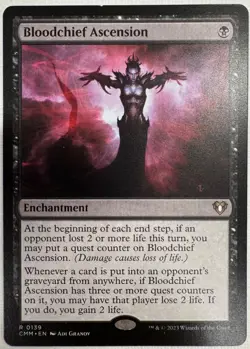 Magic: The Gathering Enchantment Bloodchief Ascension Rare Regular - Image 1