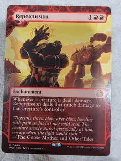 Magic the Gathering: Repercussion Wilds of Eldraine: Enchanting Tales Regular - Image 1