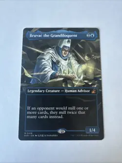 Bruvac the Grandiloquent (Anime Borderless) Ravnica Remastered Regular - Image 1