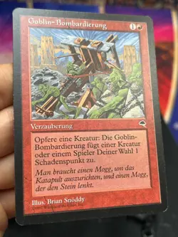 GERMAN FBB Goblin Bombardment • Tempest • MTG (2090) - Image 2