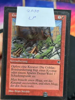 GERMAN FBB Goblin Bombardment • Tempest • MTG (2090) - Image 4