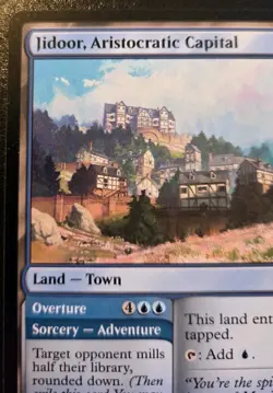 Jidoor, Aristocratic Capital 0284 Rare Final Fantasy Magic: The Gathering - Image 2