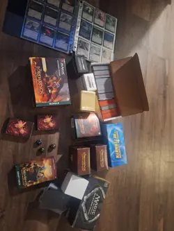 Magic The Gathering Set With Lord Of The Rings Also - Image 1