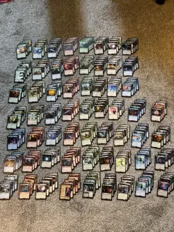 Lot of 300 Magic: The Gathering Final Fantasy Common/Uncommon/Rare/Foil bulk MTG - Image 1