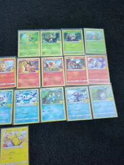 Pokemon 25th Anniversary McDonalds Promo Lot Non-Holo 24/25 Missing Turtwig - Image 3