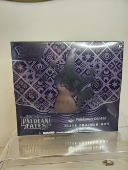Paldean Fates Pokemon Center Elite Trainer Box ETB - Factory Sealed - Image 1