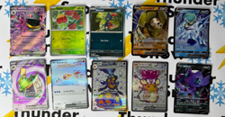 ⚡❄ Pokemon Lot of 10 EX GX FA Holo Reverse +++++ We Combine 🛳 🇺🇸 #137 - Image 1