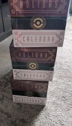 Pokemon Holiday Calendar 2025 Sealed Christmas Gift Read Description 🔥 SEALED - Image 4