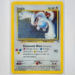 Pokemon TCG - Lugia Neo Genesis 9/111 - Unlimited Holo - Near Mint NM - Image 1
