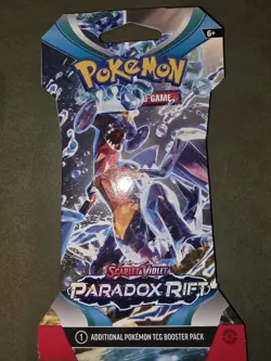 Pokemon TCG Scarlet Violet Paradox Rift Sleeved Booster Pack New Sealed - Image 1