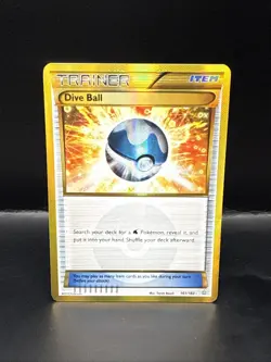 Pokemon Dive Ball 161/160 Holo - Secret Rare - Pokemon Primal Clash - Image 1