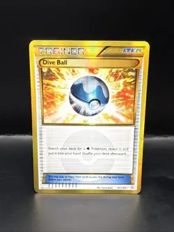 Pokemon Dive Ball 161/160 Holo - Secret Rare - Pokemon Primal Clash - Image 2