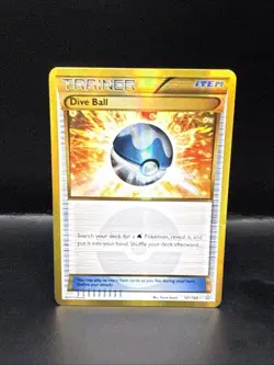 Pokemon Dive Ball 161/160 Holo - Secret Rare - Pokemon Primal Clash - Image 3