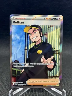 Pokemon TCG Ruffian 181/159 Full Art Trainer Near Mint Free Shipping - Image 1