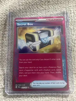 Pokemon TCG Secret Box 163/167 SV Twilight Masquerade Ace Spec Rare NM Condition - Image 1