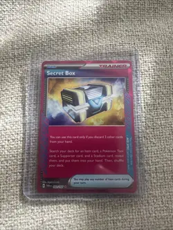 Pokemon TCG Secret Box 163/167 SV Twilight Masquerade Ace Spec Rare NM Condition - Image 3