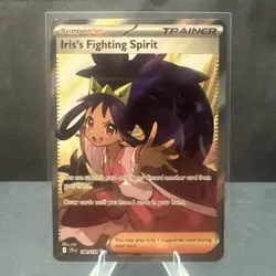 Pokemon Iris's Fighting Spirit 180/159 Journey Together Ultra Rare Full Art NM - Image 1