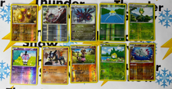 ⚡❄ Pokemon Lot of 10 EX GX Holo Reverse +++++ We Combine 🛳 🇺🇸 #131 - Image 1