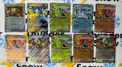 ⚡❄ Pokemon Lot of 10 Holo EX Reverse Prismatic Evol We Combine 🛳 🇺🇸 #129 - Image 1