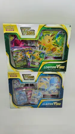 Pokemon Glaceon and Leafeon VSTAR Collection Box set of 2 *New * In stock! - Image 1