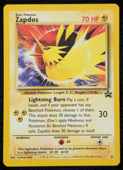 Pokemon Zapdos WOTC Promo NM - Image 1
