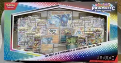 PRISMATIC EVOLUTIONS NEW Lucario EX and Tyranitar EX Premium Collection - Image 1