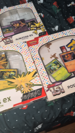 Lot 3 Pokemon TCG Scarlet & Violet 151 Collection Boxes (Alakazam ex, Zapdos ex, - Image 2