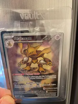 Alakazam 009 Mega Evolutions Black Star Promo Stamped Pokemon Centre Sealed! - Image 3