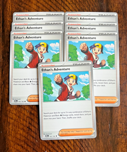 LOT x7 - #165 Ethan's Adventure Pokemon TCG S&V Destined Rivals - Trainer - Image 1