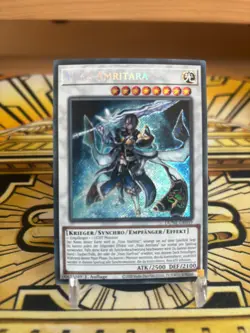 Yugioh Visas Amritara Secret Rare DUNE-DE039 - Image 1