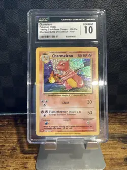 Pokemon Charmeleon Holo #002/034 CGC 10 GEM Mint TCG Classic CLC Card - Image 1