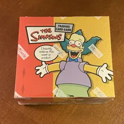The Simpsons Booster Box Factory Sealed Wizards Of The Coast Trading Card Game - Image 1