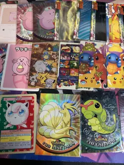 VINTAGE Pokemon Card Lot Pocket Monsters Topps Chrome Holo Charizard & More NM - Image 3
