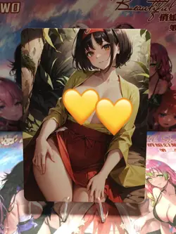Beautiful Waifu Card Goddess Story CCG Anime Waifu Double Sided - Image 1