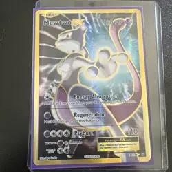 Pokemon XY Evolutions Mewtwo EX 2016 Full Art Card 103/108 - Image 1