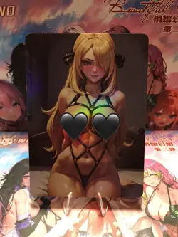 Beautiful Waifu Card Goddess Story CCG Anime Waifu Double Sided - Image 1