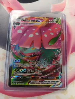 Venusaur VMAX SWSH102 SWSH: Sword & Shield Promo Cards Holo Pokemon Card - Image 1