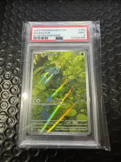 Bulbasaur #166 - Pokemon Scarlet & Violet 151 - PSA 9 Mint - Rare TCG Card - Image 1