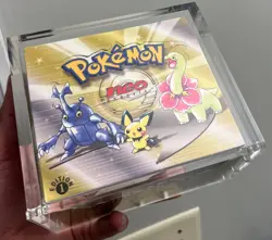 Neo Genesis 1st Edition EMPTY Booster Box, No Cards, W/ Acrylic Case, Minty - Image 4