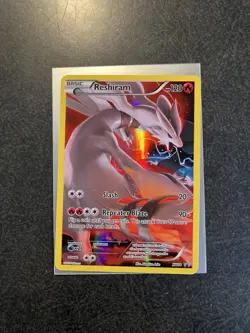 Reshiram (Full Art Promo) XY74 XY Promos Holo Pokemon TCG Card - Image 1