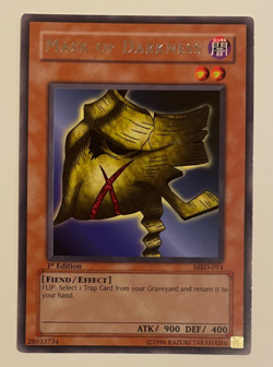 Yu-Gi-Oh! Mask Of Darkness Rare 1st Edition Card ATL / 900 / DEF /400 MRD-014 NM - Image 1