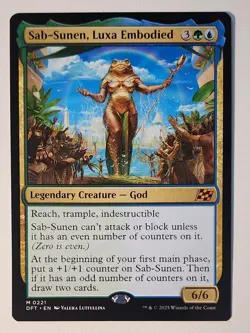 MTG - Sab-Sunen, Luxa Embodied - DFT 0221 - Aetherdrift - Mythic - Magic - Image 1