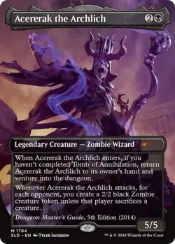 MTG - Acererak the Archlich - SLD 1784 - Secret Lair Dungeons & Dragons - Mythic - Image 1