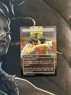 All That Glitters Borderless Common Commander Masters MTG 622 - Image 1