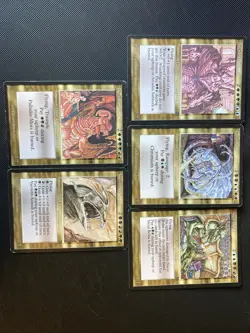 English - MTG Legends, All 5 Elder Dragons - Nicol Bolas, Arcades Sabbath & More - Image 1