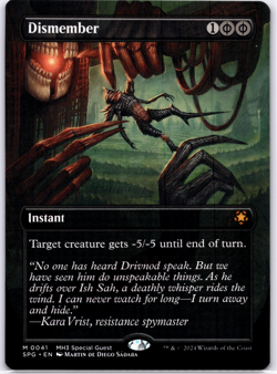 Dismember Borderless Special Guests NM MTG - Image 1