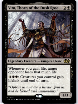 Vito, Thorn of the Dusk Rose (Anime) Foundations Jumpstart Regular - Image 1