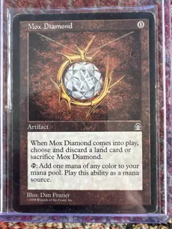 Magic the Gathering Mox Diamond 1998 - Image 1