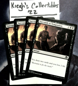 Mtg Succumb To Temptation x4 - Image 1