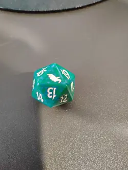 Magic The Gathering Mtg Shadowmoor D20 Spindown Green Rare X1 1x - Image 1